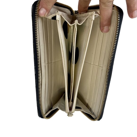 Kate Spade New York Striped Zip-Around Wallet - Picture 4 of 7